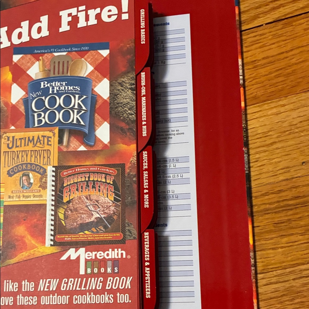 Better Homes and Gardens New Grilling Book 3 Ring Hardcover Cookbook - Picture 5 of 10